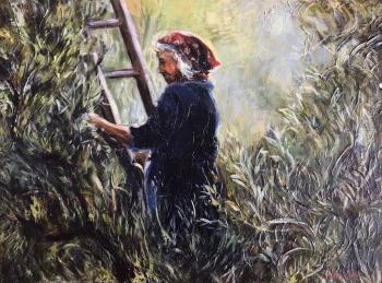 Olive Picker by Andries Smit